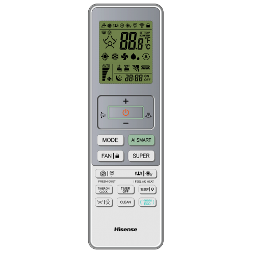 HISENSE Инверторные сплит-системы серии VISION SUPERIOR DC Inverter AS-10UW4RXUQD00
